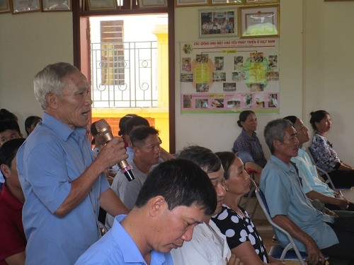 8 tổ Đại biểu HĐND huyện Ba Vì tiếp xúc với cử tri